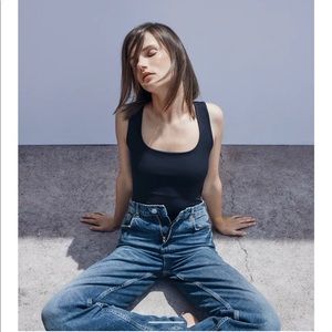 Bundle of 2 Zara stretchy top sizeS